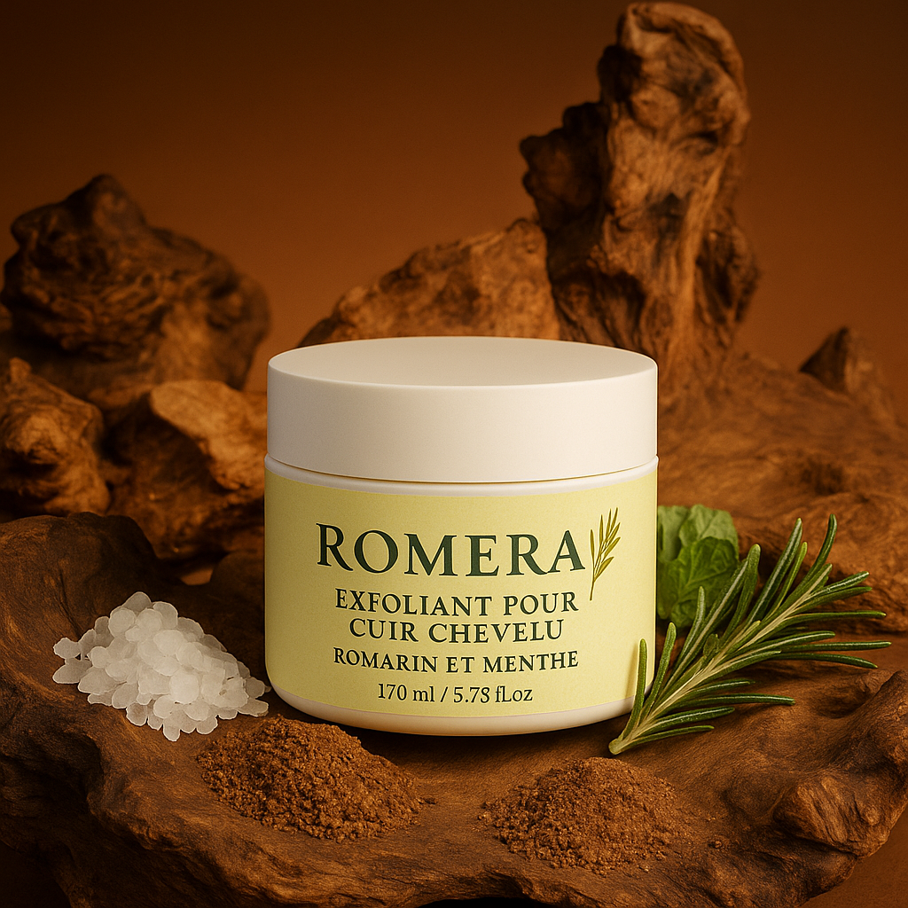 Exfoliant pour cuir chevelu Deep Cleanse, romarin et menthe