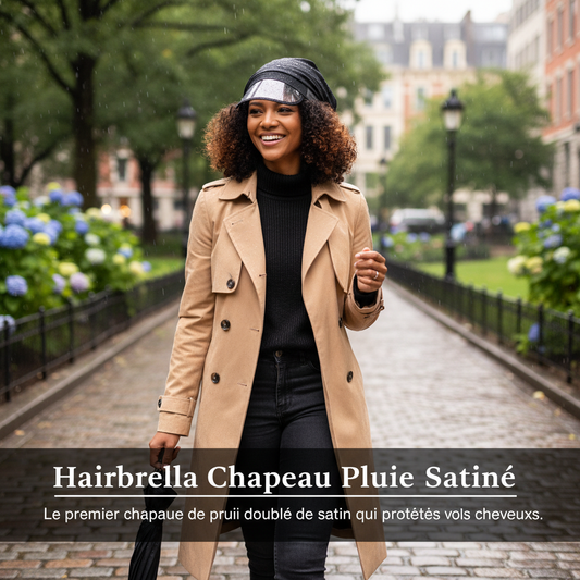 Sayara Chapeau Pluie Satiné