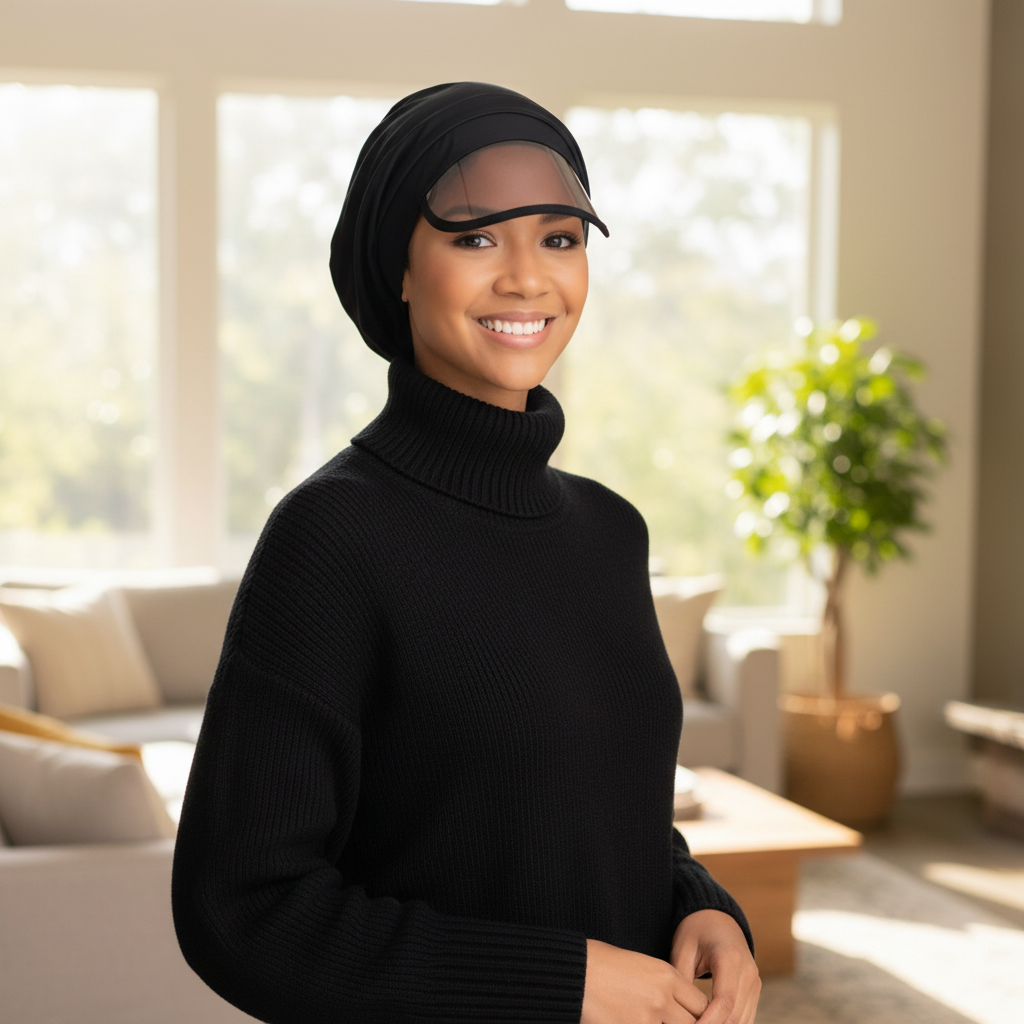 Sayara Chapeau Pluie Satiné